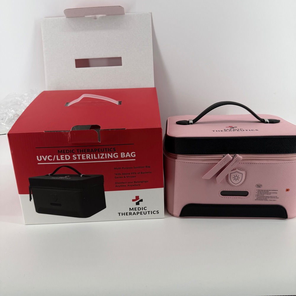 Medic Therapeutics UVC Sterilizing LED Bag‎ Sanitizer Kills 99% Bacteria
